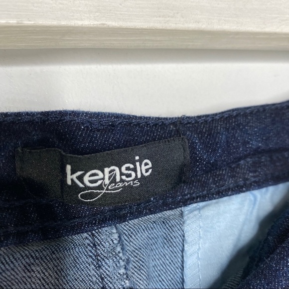 Kensie Jeans Button Front Denim Skirt - Picture 4 of 10